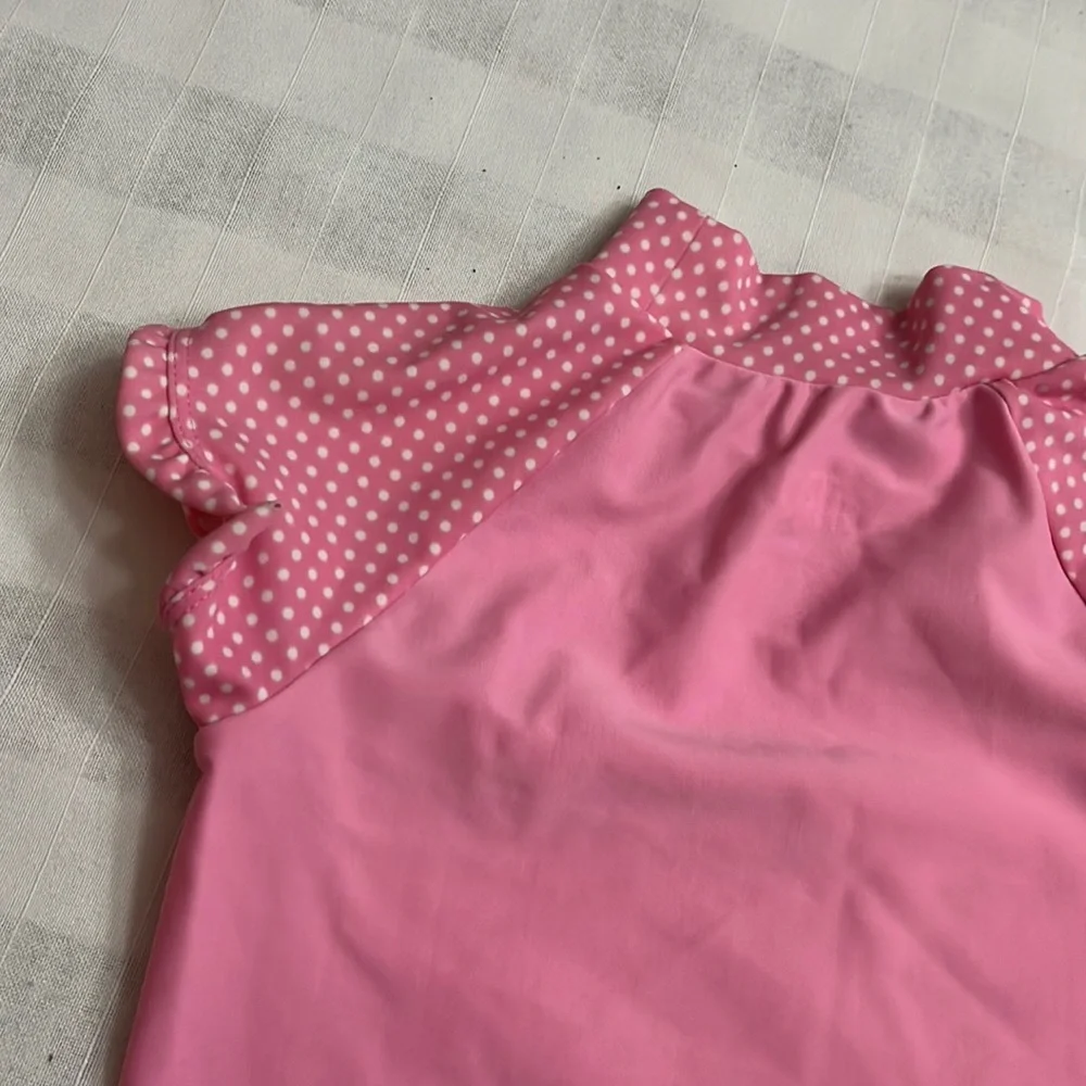 Circo pink with polkadots swim set